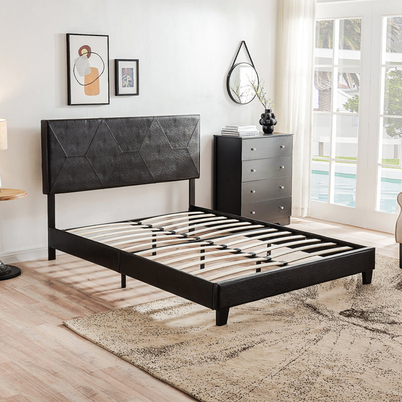 Helmick upholstered platform bed discount